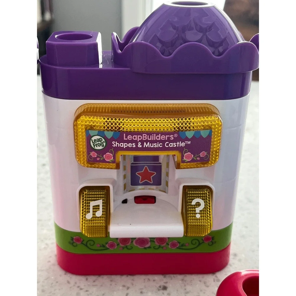 Leap Frog Leap Builders Shapes and Music Castle‎ Working Partial Set